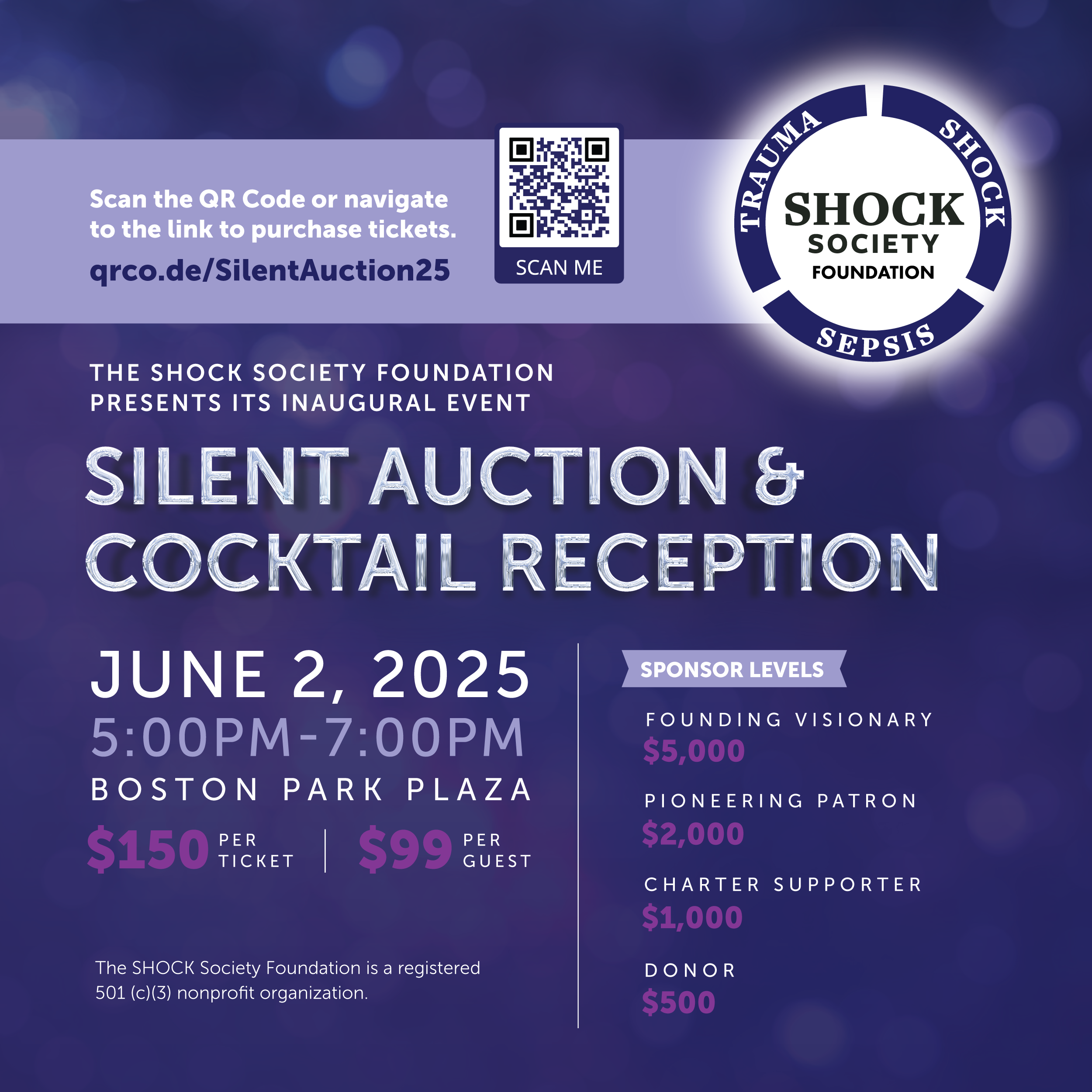 Shock Foundation Silent Auction